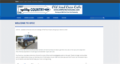 Desktop Screenshot of oldfordcrewcabs.com